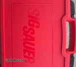 Sig Sauer 40 caliber with two clips and case 